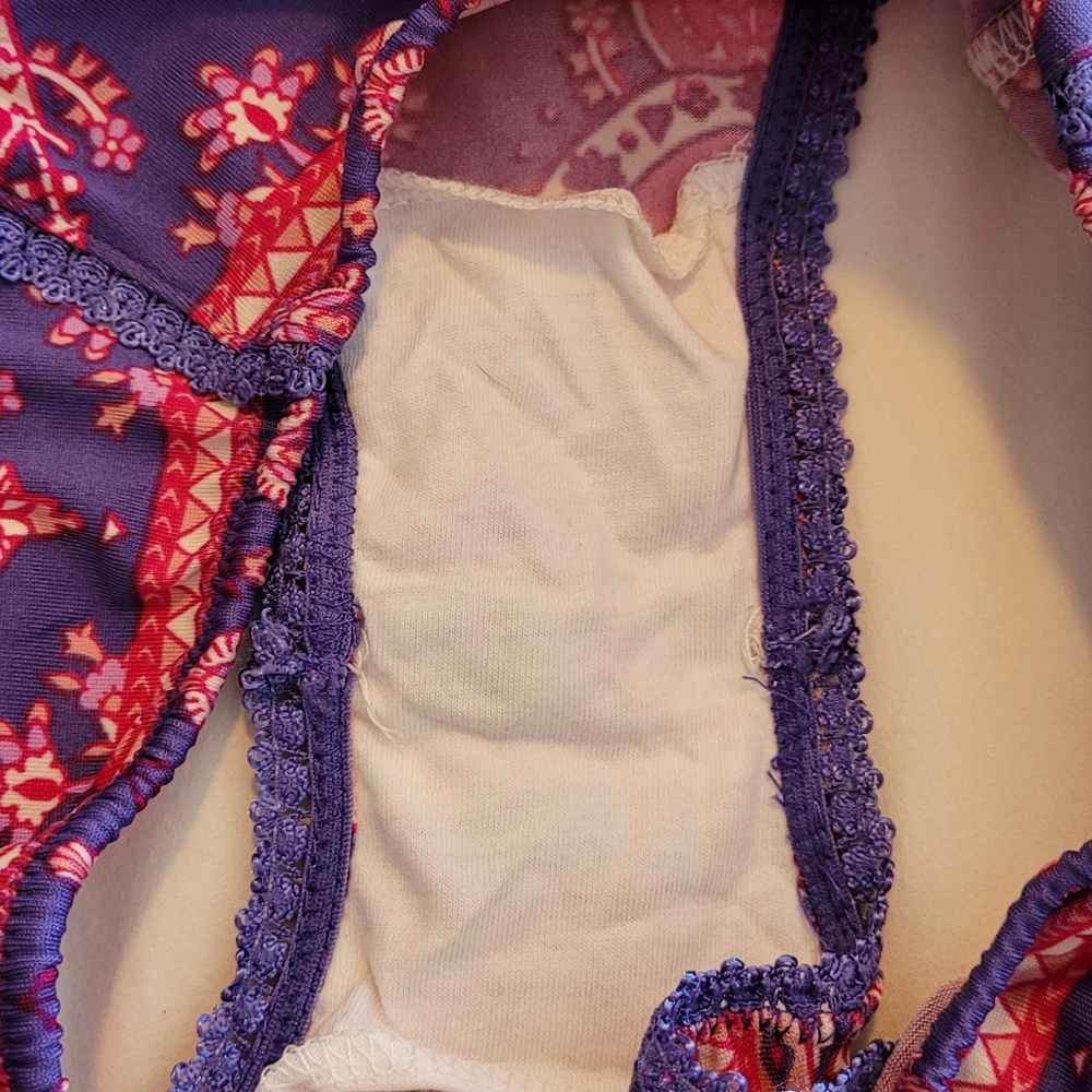 NWT Spell Designs Sunset Road Cactus bralette and bloomers - Picture 6 of 11
